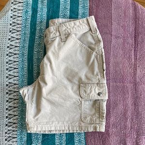 Carhartt Womens Cargo Shorts Size 8 Classic Cargo 7" Canvas Work Breathable